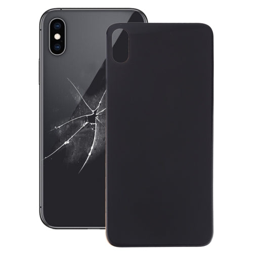 Copribatteria posteriore in vetro con foro grande per fotocamera di facile sostituzione con adesivo per iPhone XS Max, For iPhone XS Max (No Disassemble), For iPhone XS Max (Not Disassemble)