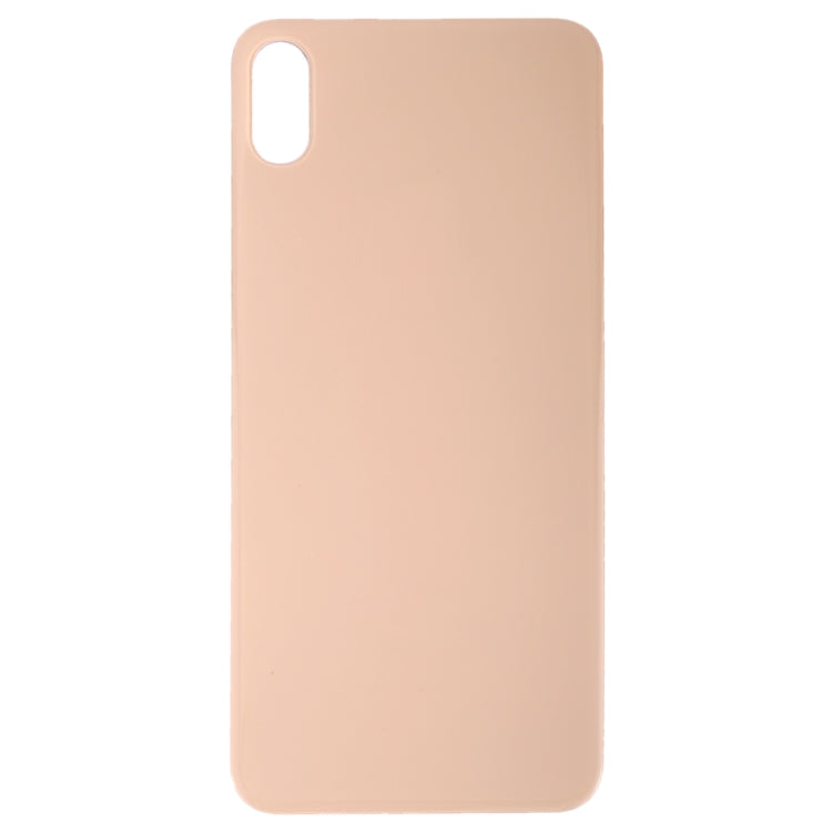 Copribatteria posteriore in vetro con foro grande per fotocamera di facile sostituzione con adesivo per iPhone XS Max, For iPhone XS Max (No Disassemble), For iPhone XS Max (Not Disassemble)