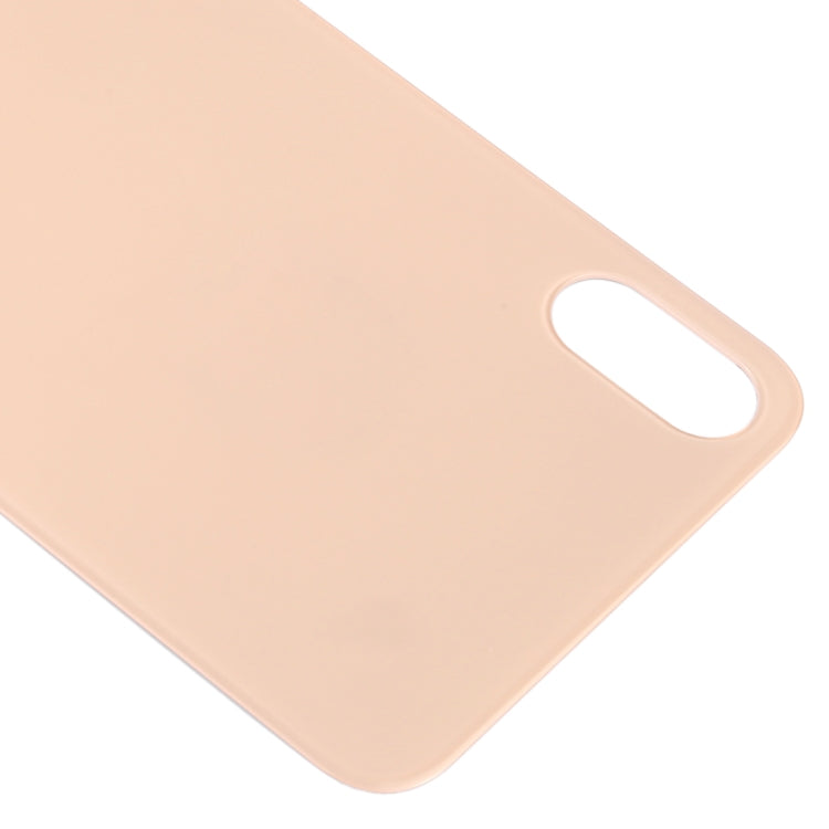 Copribatteria posteriore in vetro con foro grande per fotocamera di facile sostituzione con adesivo per iPhone XS Max, For iPhone XS Max (No Disassemble), For iPhone XS Max (Not Disassemble)