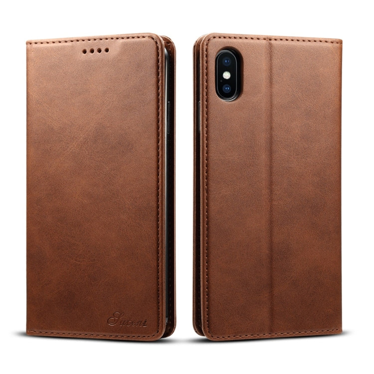 Custodia portafoglio in pelle per iPhone XS Max