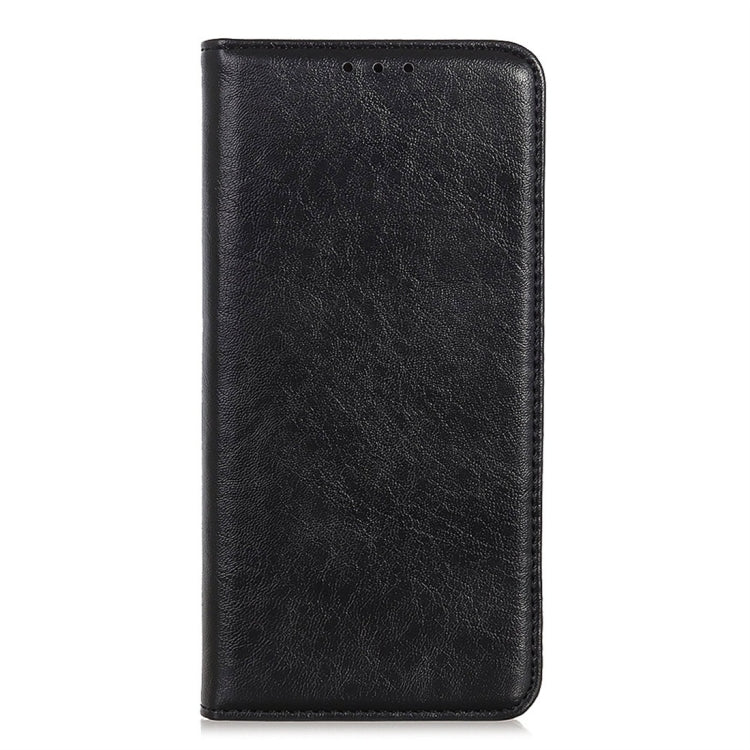 Per iPhone XS Max Custodia magnetica in pelle a vibrazione orizzontale retrò con texture Crazy Horse con supporto, slot per carte e portafoglio, iPhone XS Max