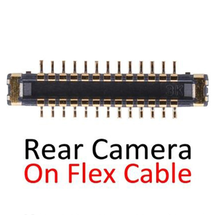 Rear Back Camera FPC Connector to Flex Cable for iPhone XS Max, For iPhone XS Max