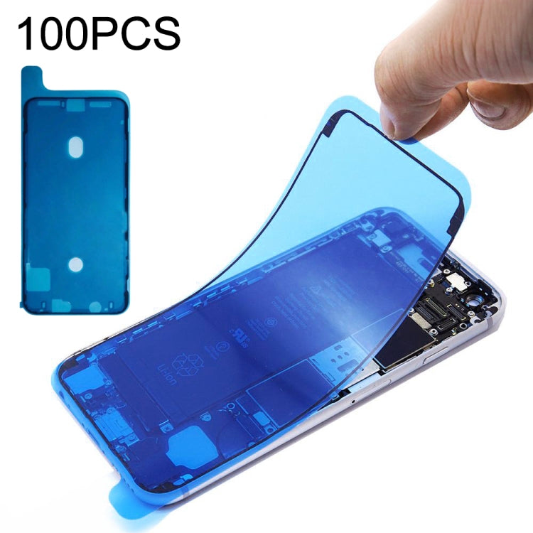 100 adesivi adesivi impermeabili con cornice LCD per iPhone XS Max, 100 PCS for iPhone XS Max