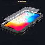 Custodia metallo e silicone per iPhone XS Max