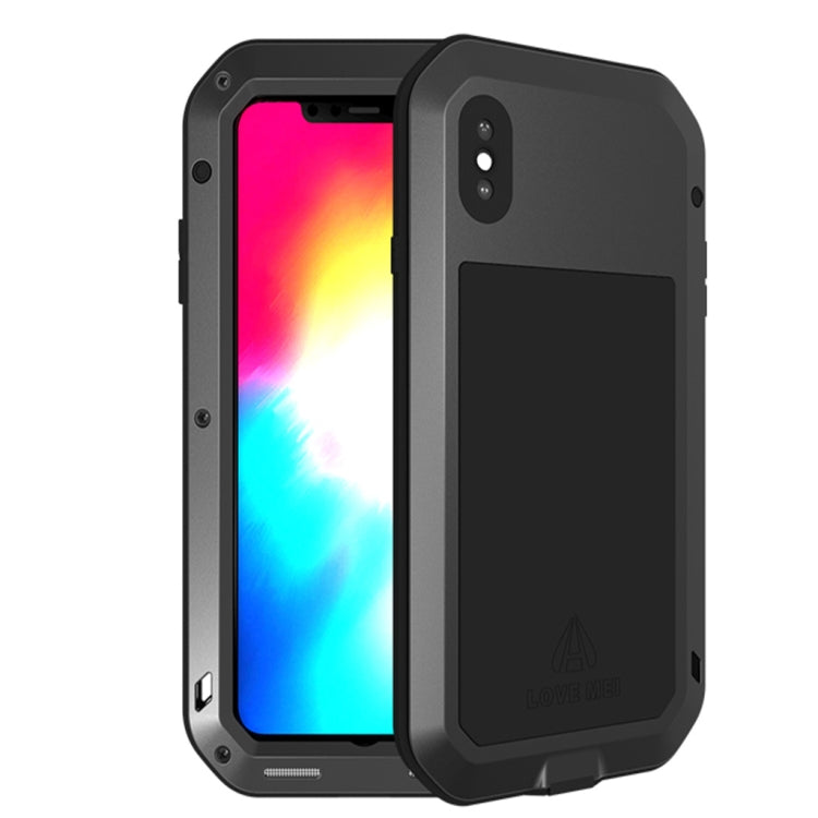 Custodia metallo e silicone per iPhone XS Max