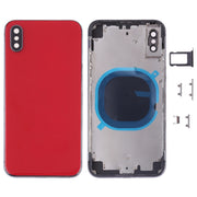 Cover posteriore con obiettivo fotocamera, vassoio scheda SIM e tasti laterali per iPhone XS Max, For iPhone XS Max, For iPhone XS Max (Camera Lens+Side Keys), For iPhone XS Max with Side keys, For iPhone XS Max with Camera Lens