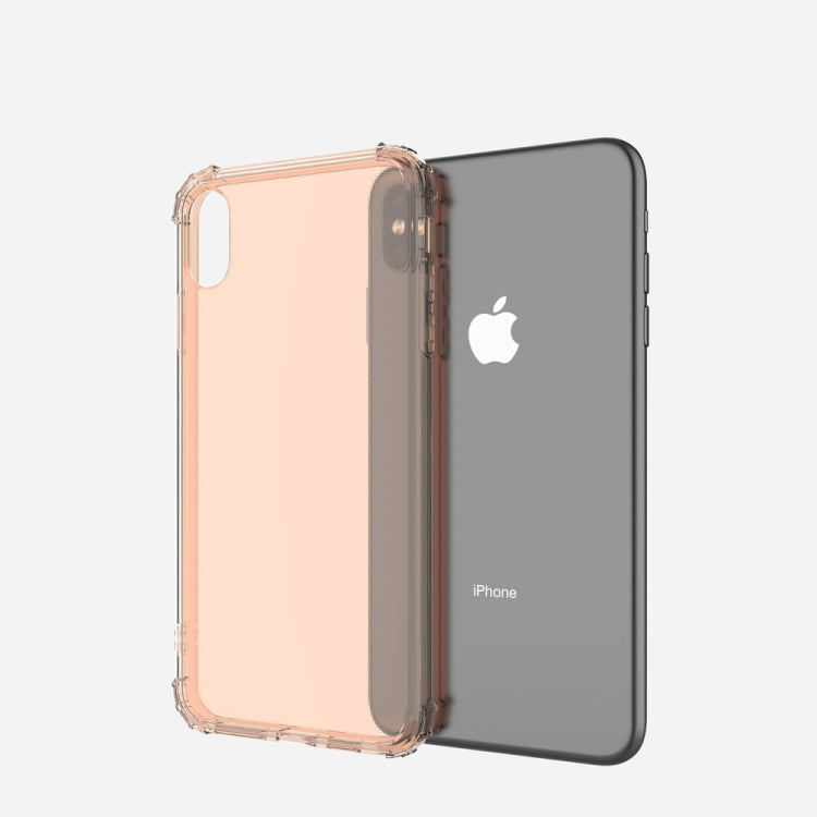 Per iPhone XS Max Custodia morbida in TPU trasparente antiurto