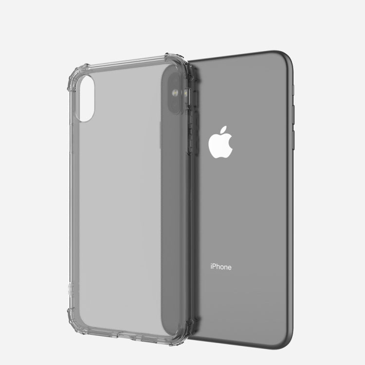 Per iPhone XS Max Custodia morbida in TPU trasparente antiurto