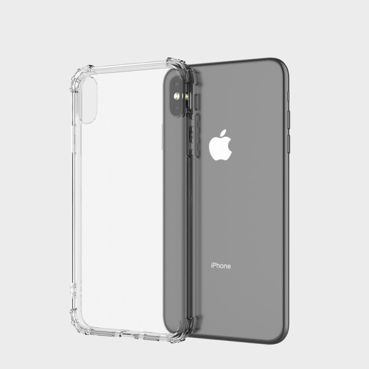 Per iPhone XS Max Custodia morbida in TPU trasparente antiurto