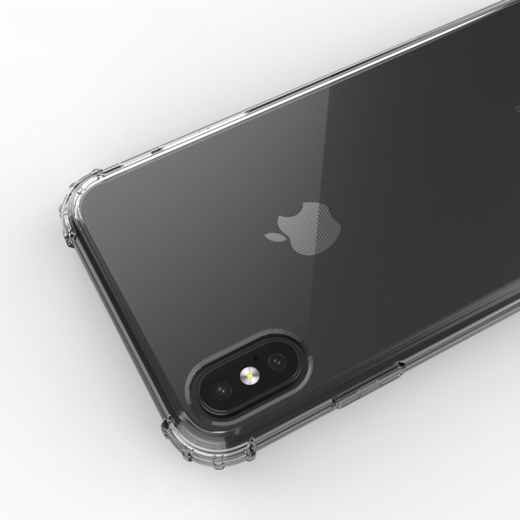 Per iPhone XS Max Custodia morbida in TPU trasparente antiurto