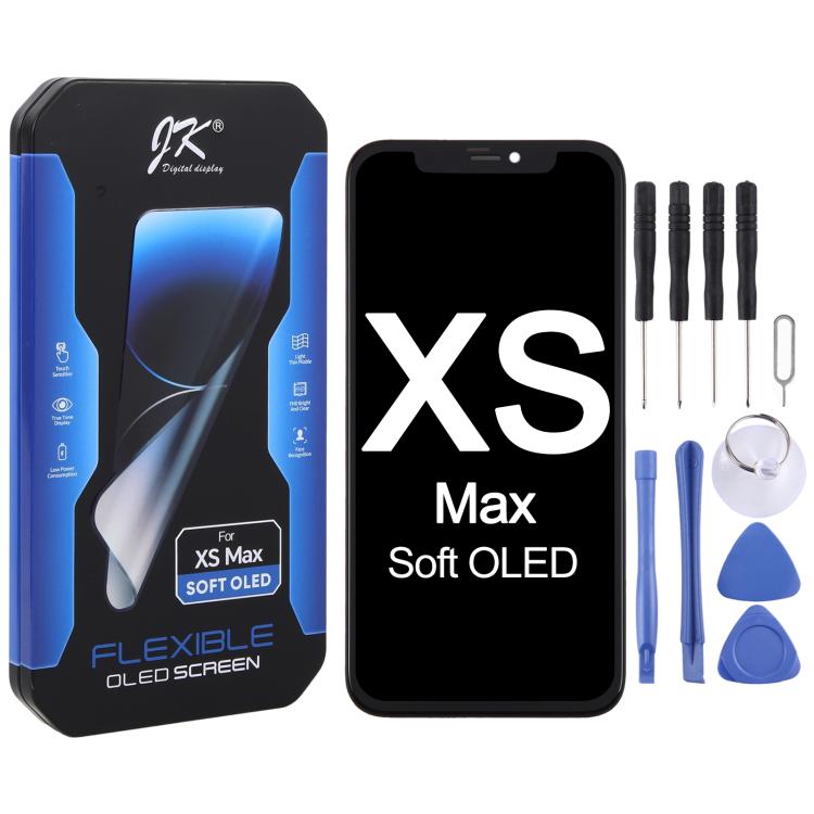 Schermo LCD OLED morbido JK per iPhone XS Max, For iPhone XS Max
