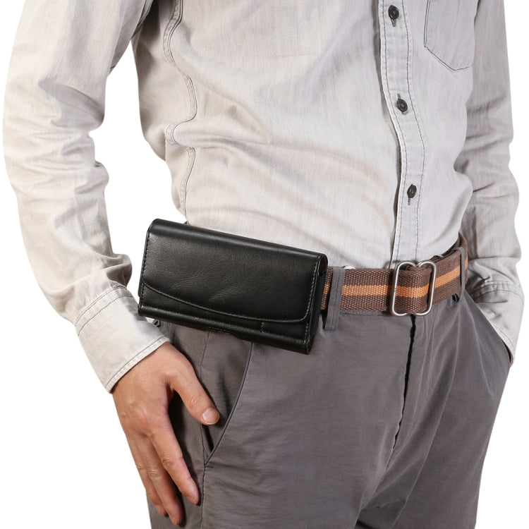 Custodia in pelle universale per smartphone