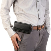 Custodia in pelle universale per smartphone