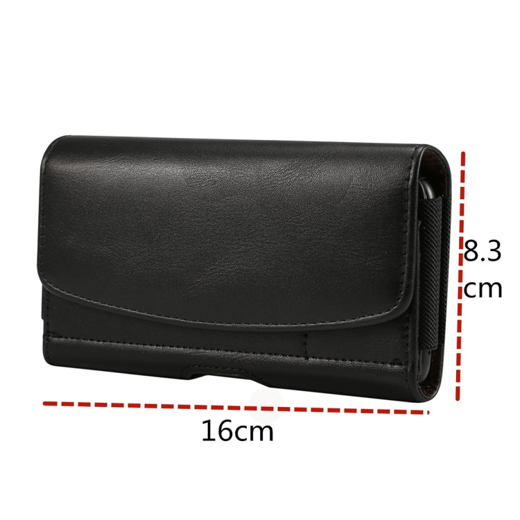 Custodia in pelle universale per smartphone 5,7-6,0 pollici
