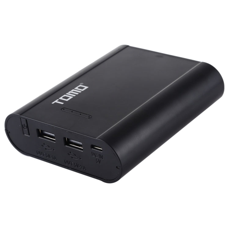 Caricabatterie TOMO P4 USB Smart 4 con indicatore luminoso per batteria agli ioni di litio 18650, TOMO P4