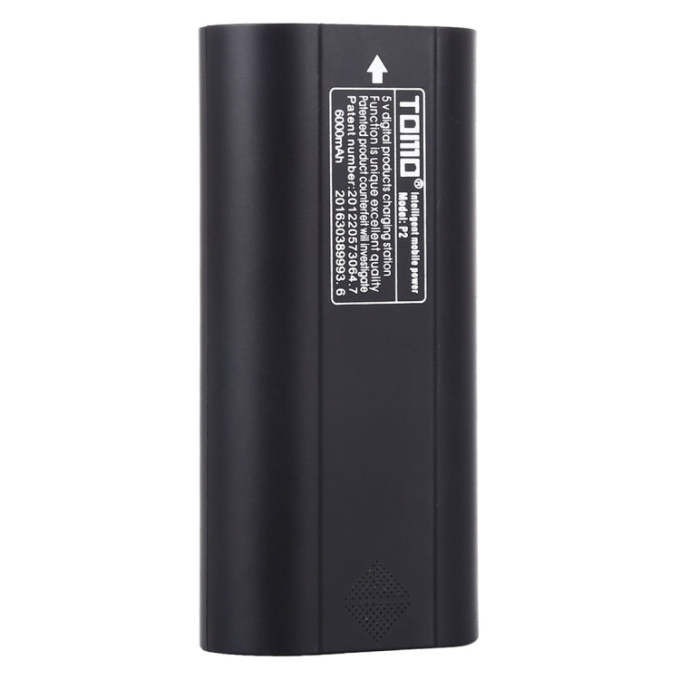 Caricabatterie TOMO P2 USB Smart per batterie 18650