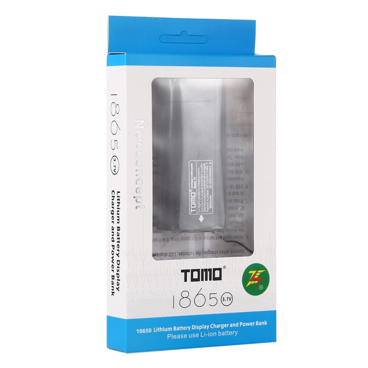 Caricabatterie TOMO P2 USB Smart per batterie 18650