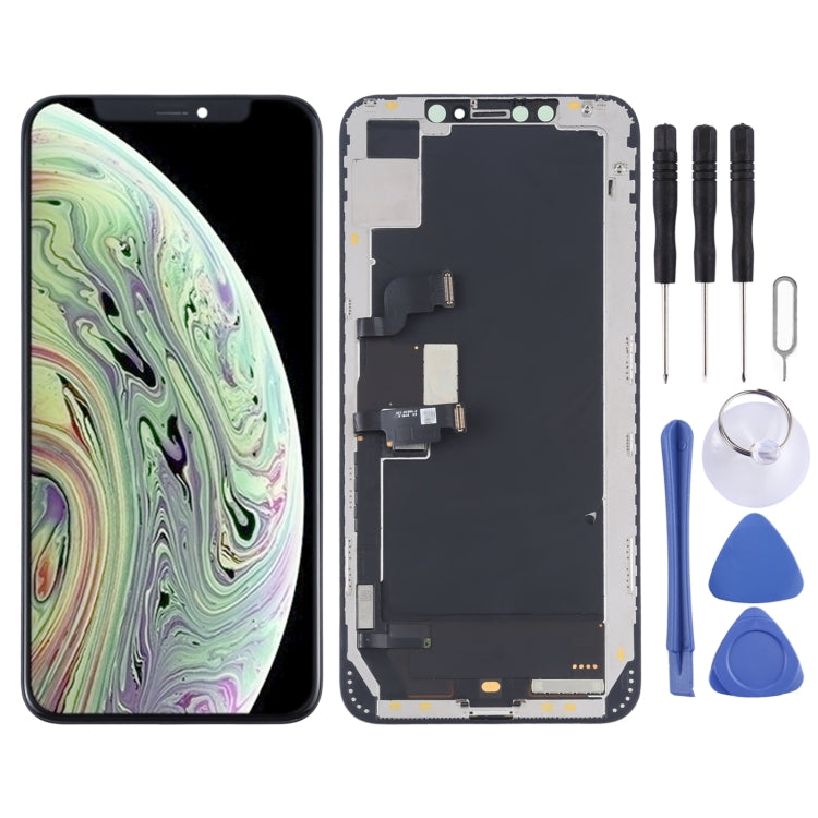 Schermo LCD originale in materiale OLED e digitalizzatore assemblaggio completo per iPhone XS Max, For iPhone XS Max (Original)