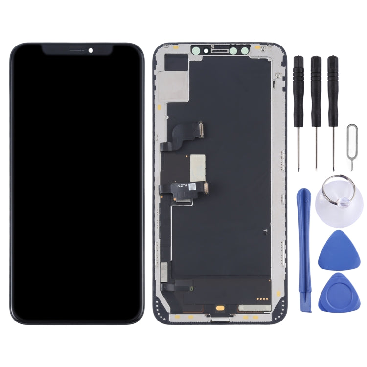 Schermo LCD originale in materiale OLED e digitalizzatore assemblaggio completo per iPhone XS Max, For iPhone XS Max (Original)