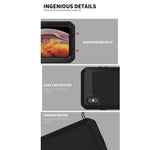 Custodia iPhone XS Max in alluminio e silicone