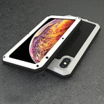 Custodia iPhone XS Max in alluminio e silicone