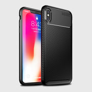 Custodia TPU per iPhone XS Max Fibra di Carbonio