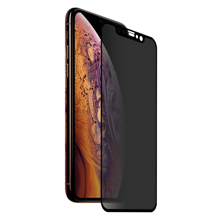 Per iPhone XS Max ENKAY Hat-Prince 0,26mm 9H 6D Privacy Pellicola in vetro temperato antiriflesso a schermo intero, iPhone XS Max