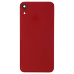 Cover posteriore della batteria con cornice della fotocamera posteriore, obiettivo e adesivo per iPhone XR, For iPhone XR (with Camera Bezel)