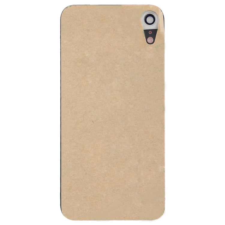 Cover posteriore della batteria con cornice della fotocamera posteriore, obiettivo e adesivo per iPhone XR, For iPhone XR (with Camera Bezel)