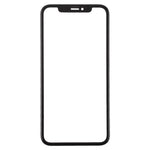 Lente esterna vetro con cornice e adesivo OCA per iPhone XR