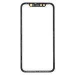 Lente esterna vetro con cornice e adesivo OCA per iPhone XR