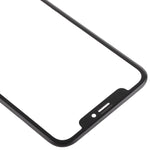 Lente esterna vetro con cornice e adesivo OCA per iPhone XR