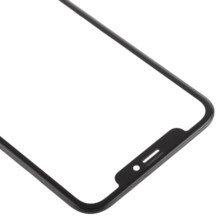 Lente esterna vetro con cornice e adesivo OCA per iPhone XR
