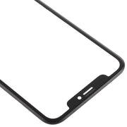 Front Screen Glass Outer Lens with Frame + OCA Adhesive Optically Clear for iPhone XR, For iPhone XR (Frame+OCA)