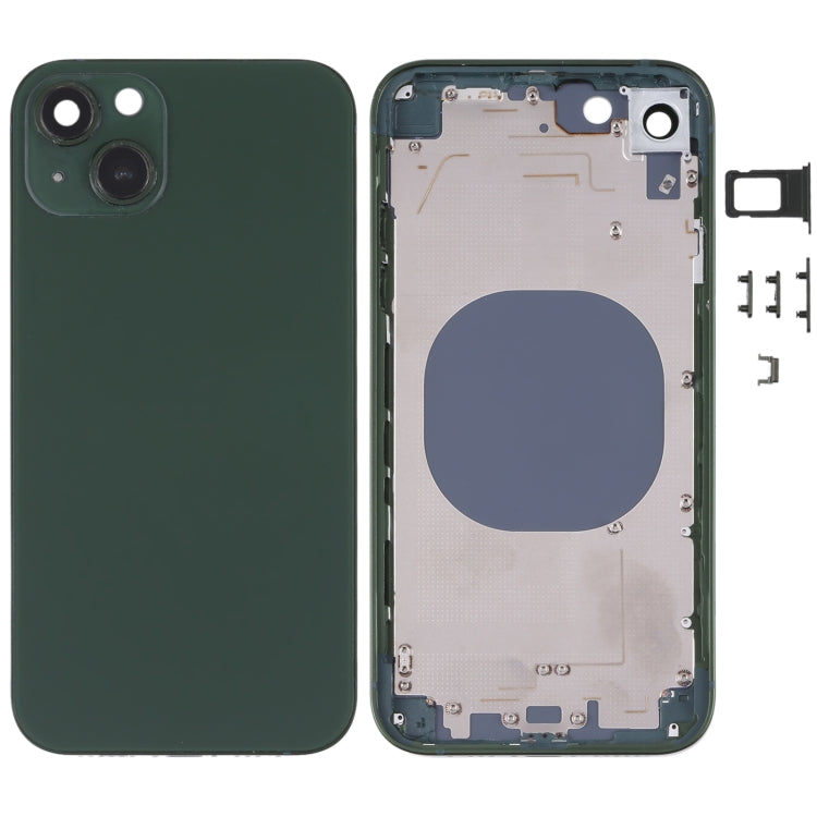 Cover posteriore con aspetto imitazione iP13 per iPhone XR, For iPhone XR to i13(Green)