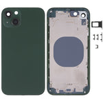 Cover posteriore verde per iPhone XR compatibile iP13
