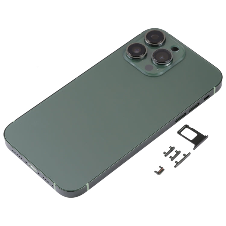 Cover posteriore con cornice smerigliata con aspetto imitazione di iP13 Pro per iPhone XR, for iPhone XR(Frosted Steel Material,Green)