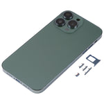 Cover posteriore con telaio elettrolitico per iPhone XR verde