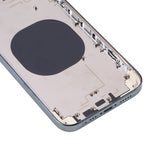 Cover posteriore con telaio elettrolitico per iPhone XR verde