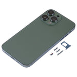 Cover posteriore in acciaio per iPhone XR verde