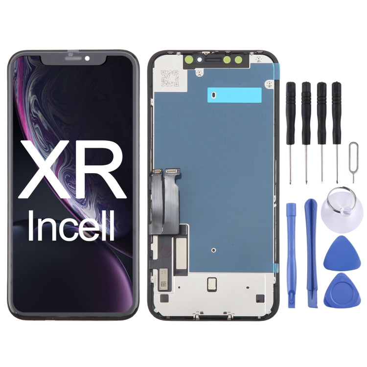 Schermo LCD YK per iPhone XR con digitalizzatore assemblaggio completo, For iPhone XR (Incell)