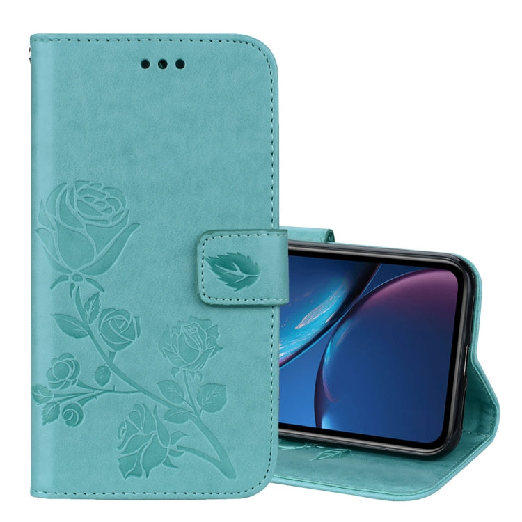 Custodia portafoglio in pelle PU rosa per iPhone XR