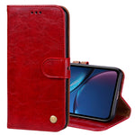 Custodia in pelle per iPhone XR con supporto