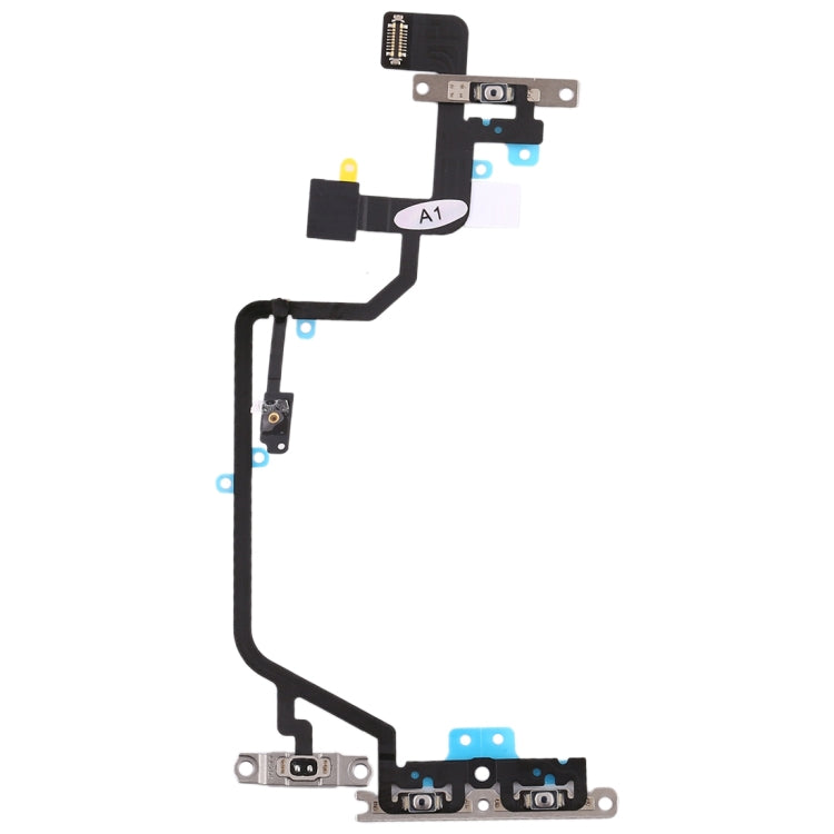 Flashlight Flex Cable, Power Button and Volume Button for iPhone XR, For iPhone XR