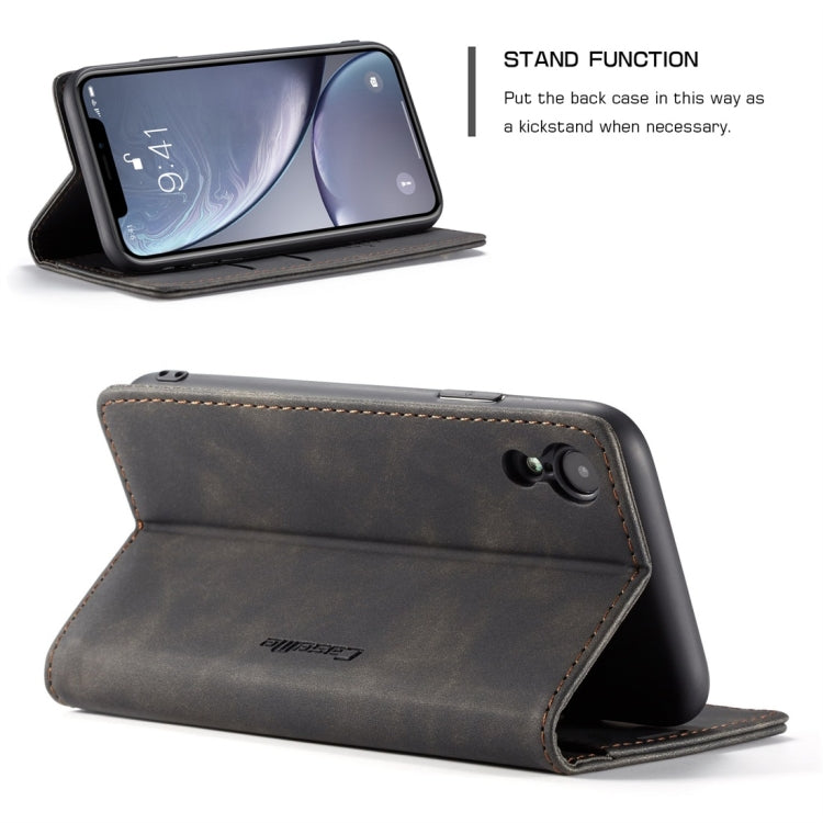 Custodia in pelle multifunzionale per iPhone XR