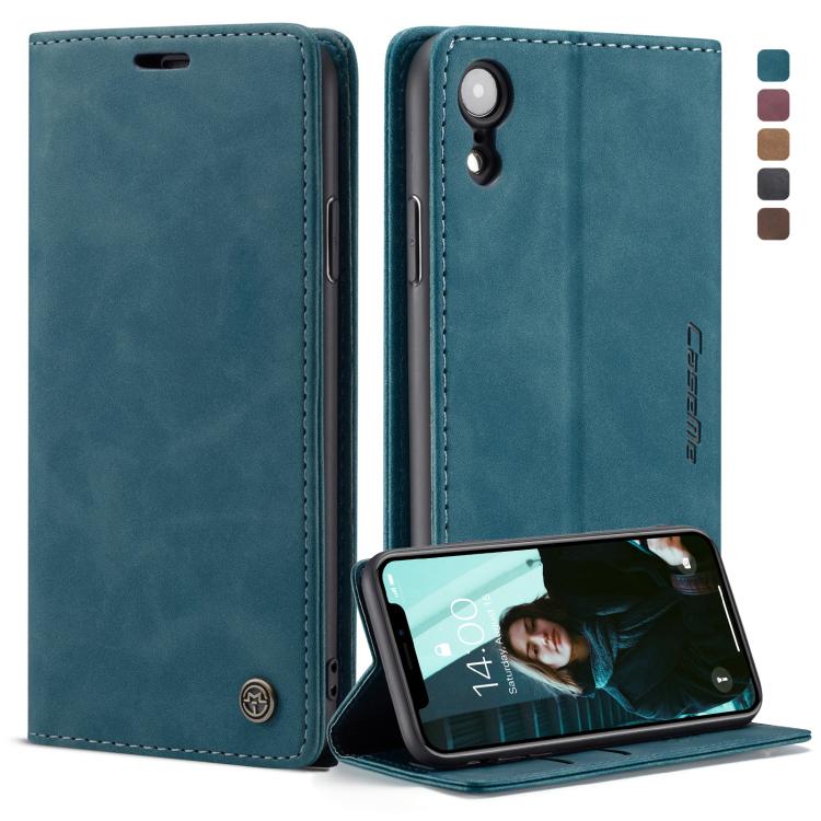 Custodia in pelle multifunzionale per iPhone XR