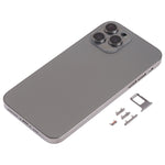 Cover posteriore in acciaio inossidabile per iPhone XR