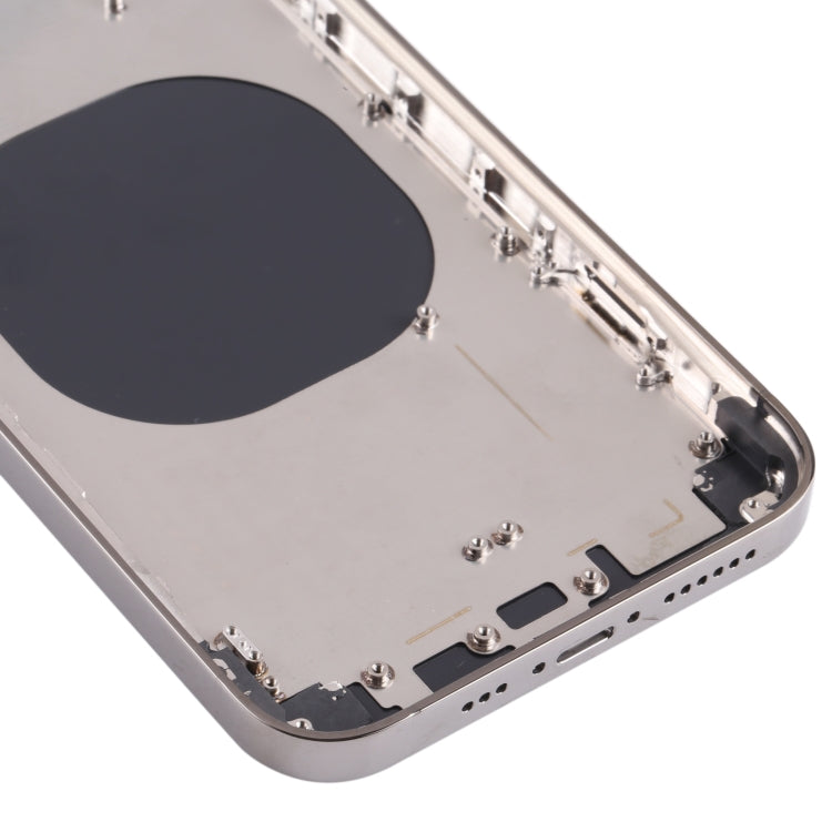Cover posteriore in acciaio inossidabile per iPhone XR