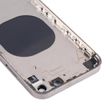 Cover posteriore in acciaio inossidabile per iPhone XR