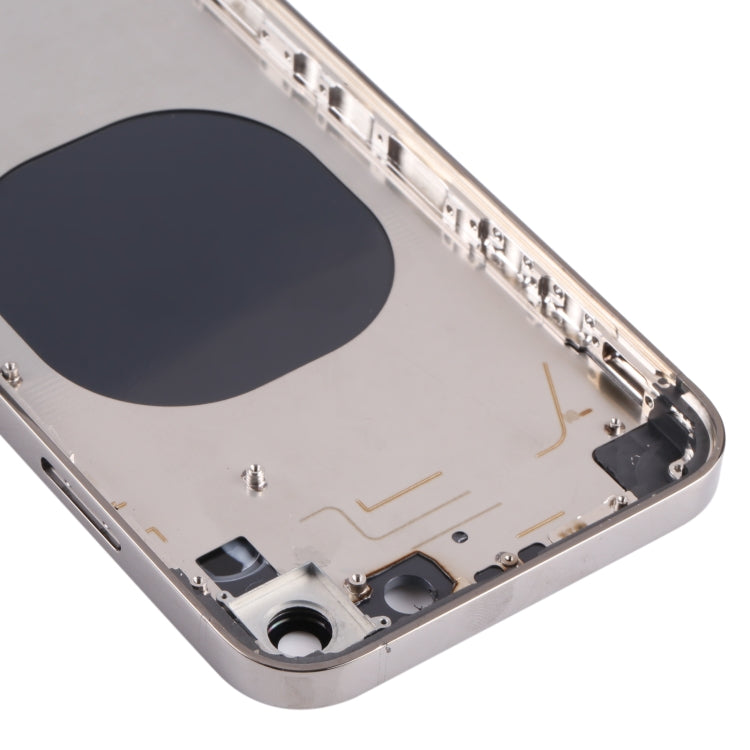 Cover posteriore in acciaio inossidabile per iPhone XR